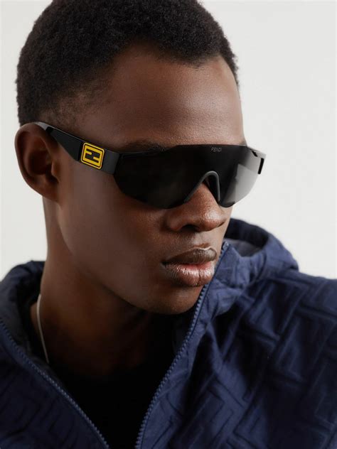 fendi sunglasses men on face